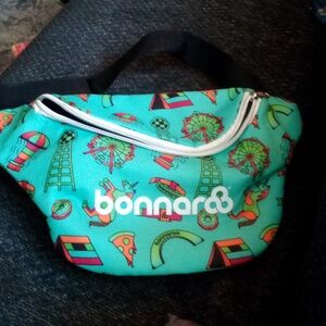 Bonnaroo Music Festival Fanny Pack Bag Teal Size Adjustable